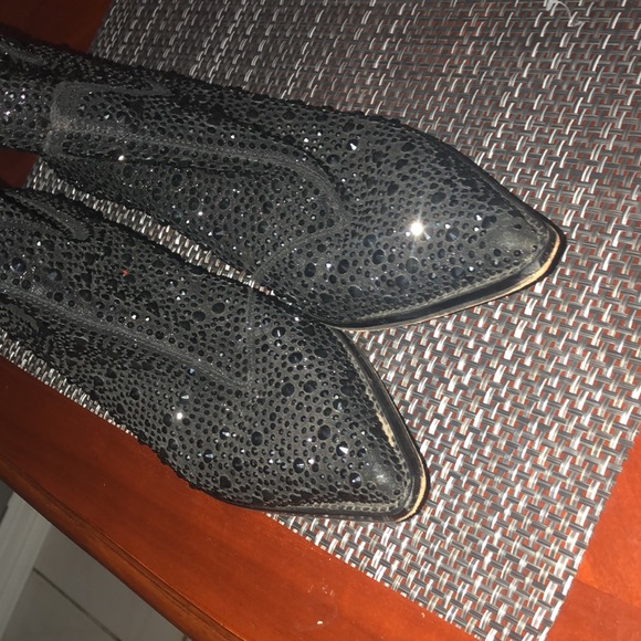 Prwnd JESSICA SIMPSON
Oviedo 2 Embellished Booties  8.5 black - Picture 6 of 13